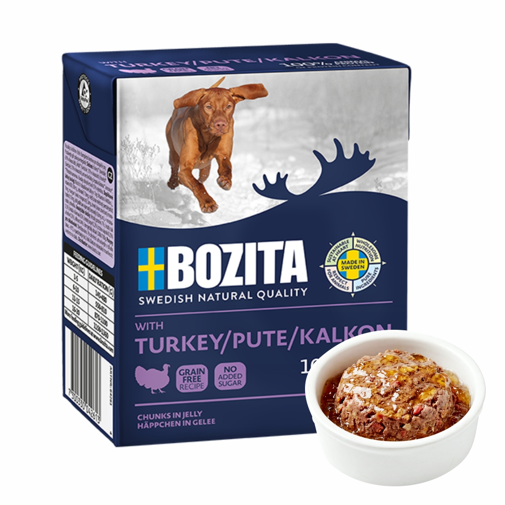 Karma Bozita indyk w galarecie dla psa 370g mokra